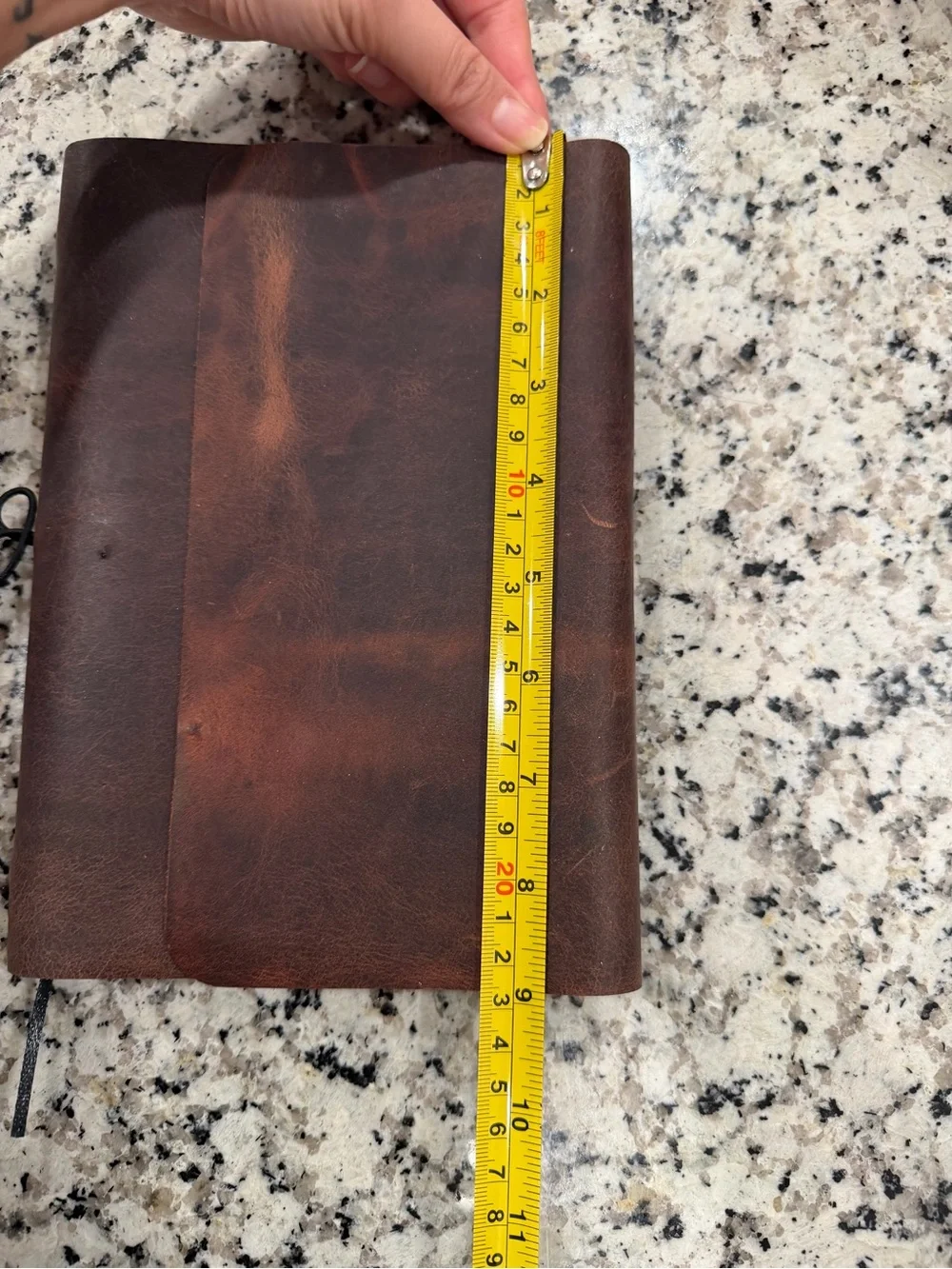 Handmade Brown Genuine Leather Traveler’s Journal Refillable Cover